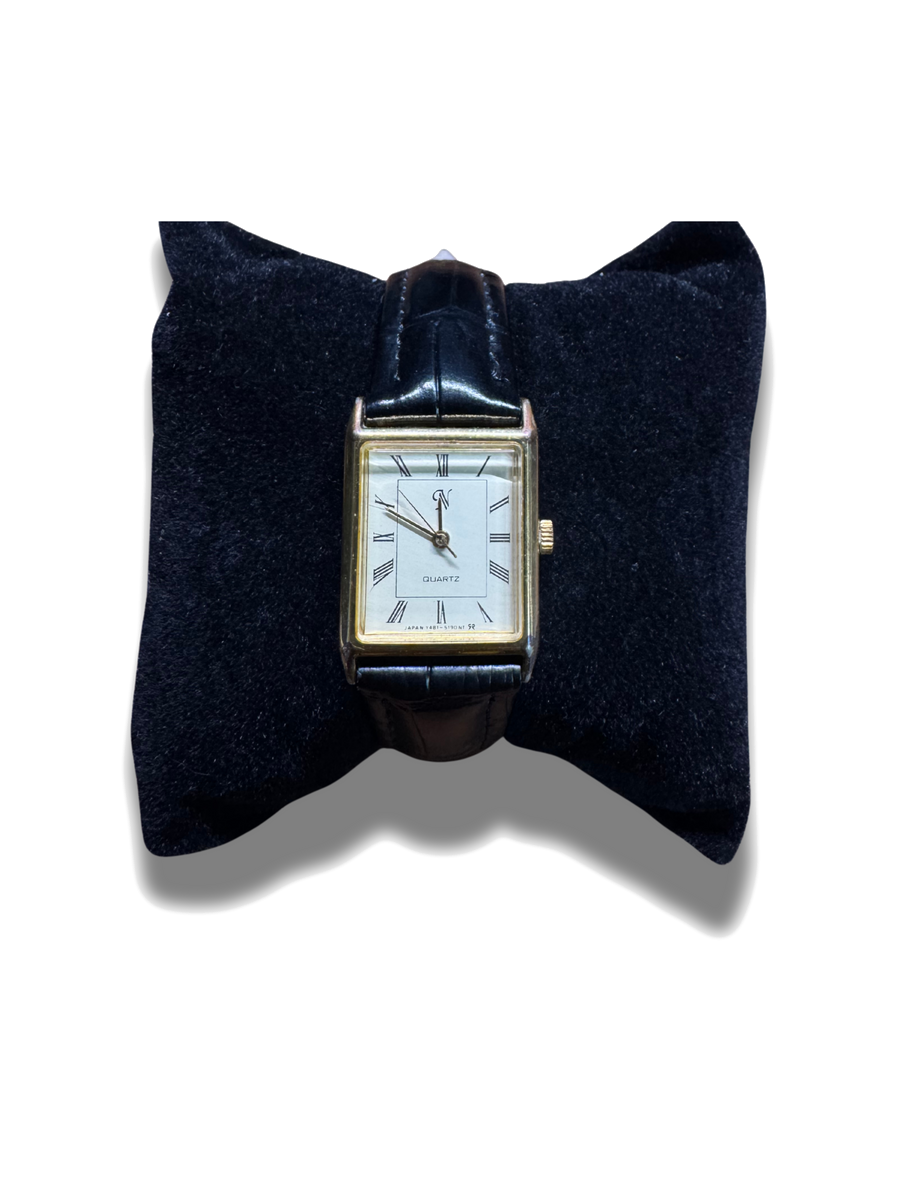 Noevir Tank Gold-Tone Quartz
